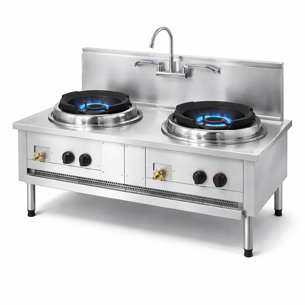 Chinese Double Burner Range