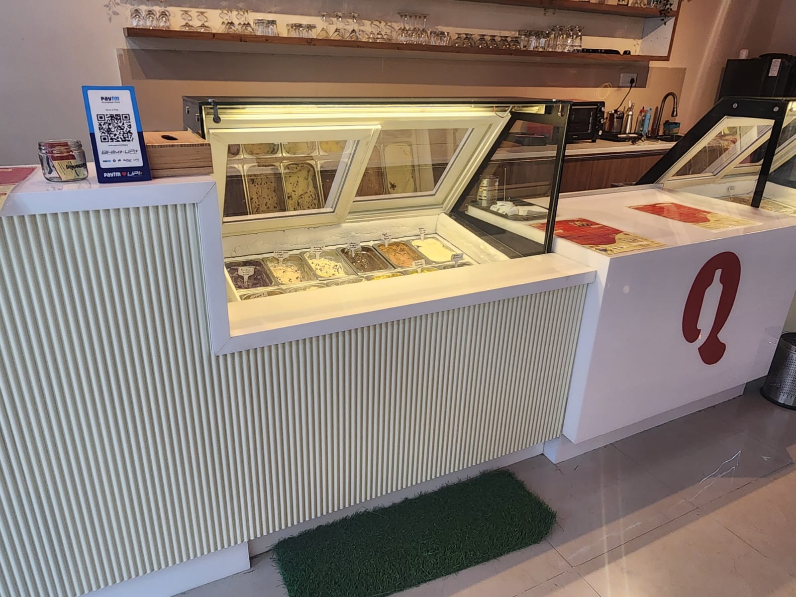 Ice Cream Display Counter