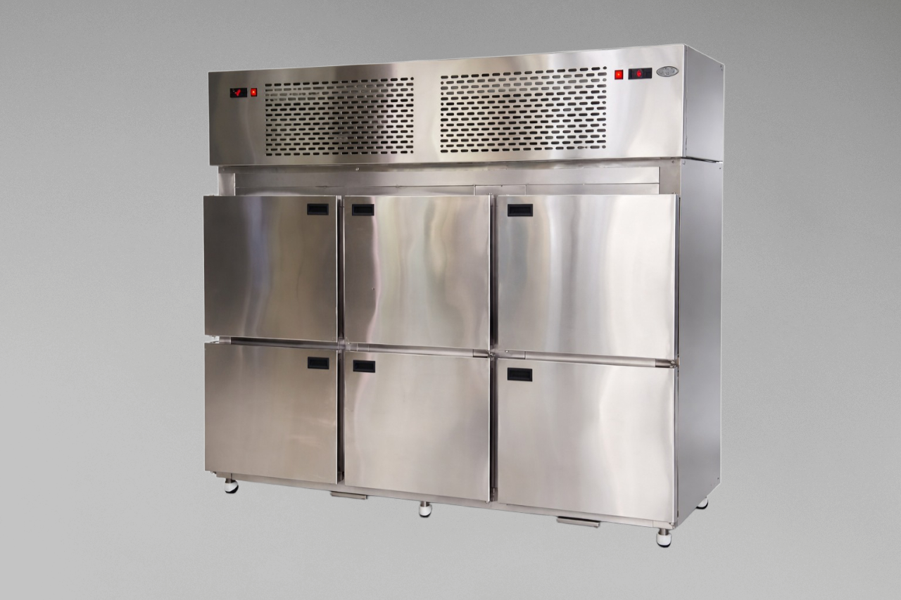 Vertical 6 Door Freezer / Chiller